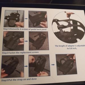 Bike pedal adjusters